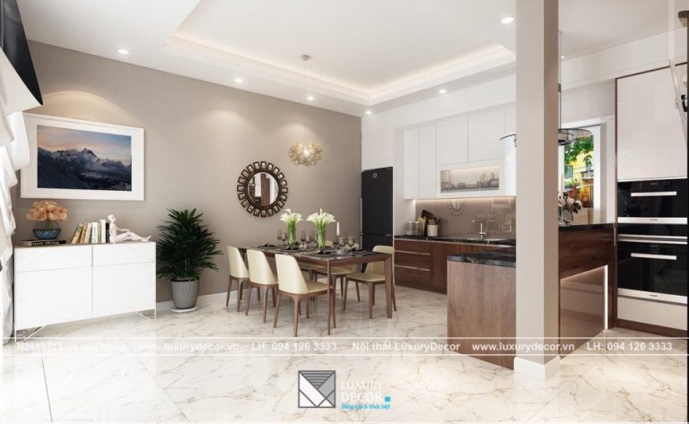 Dịch vụ thiết kế thi công nội thất chung cư trọn gói 2022 - LuxyryDecor