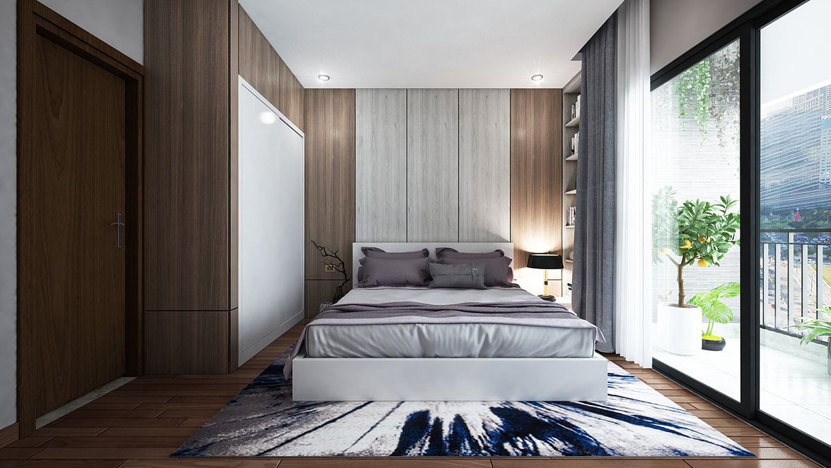 Các mẫu giường ngủ đẹp cho phòng ngủ Master căn hộ chung cư | mySofa.vn