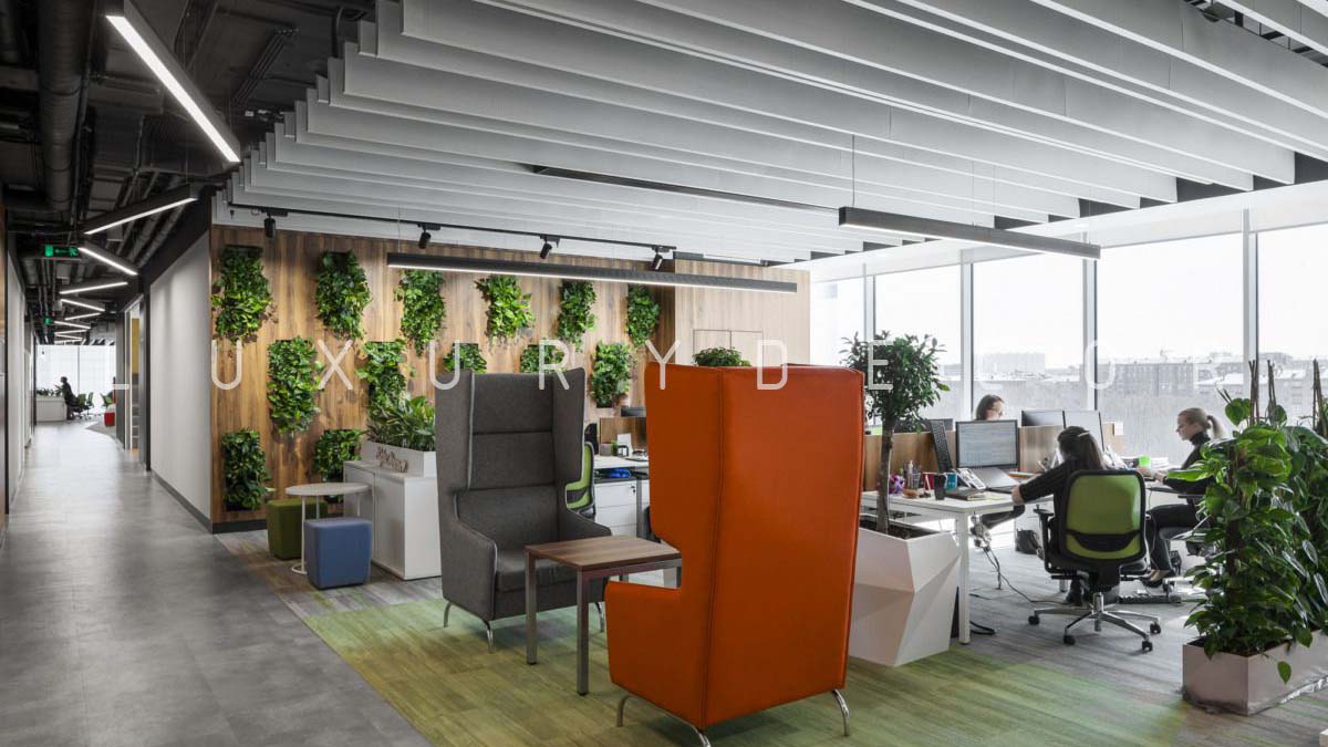 thiết kế nội thất văn phòng hiện đại, nội thất văn phòng đẹp hiện đại, thiết kế thi công nội thất văn phòng, thiết kế văn phòng làm việc hiện đại