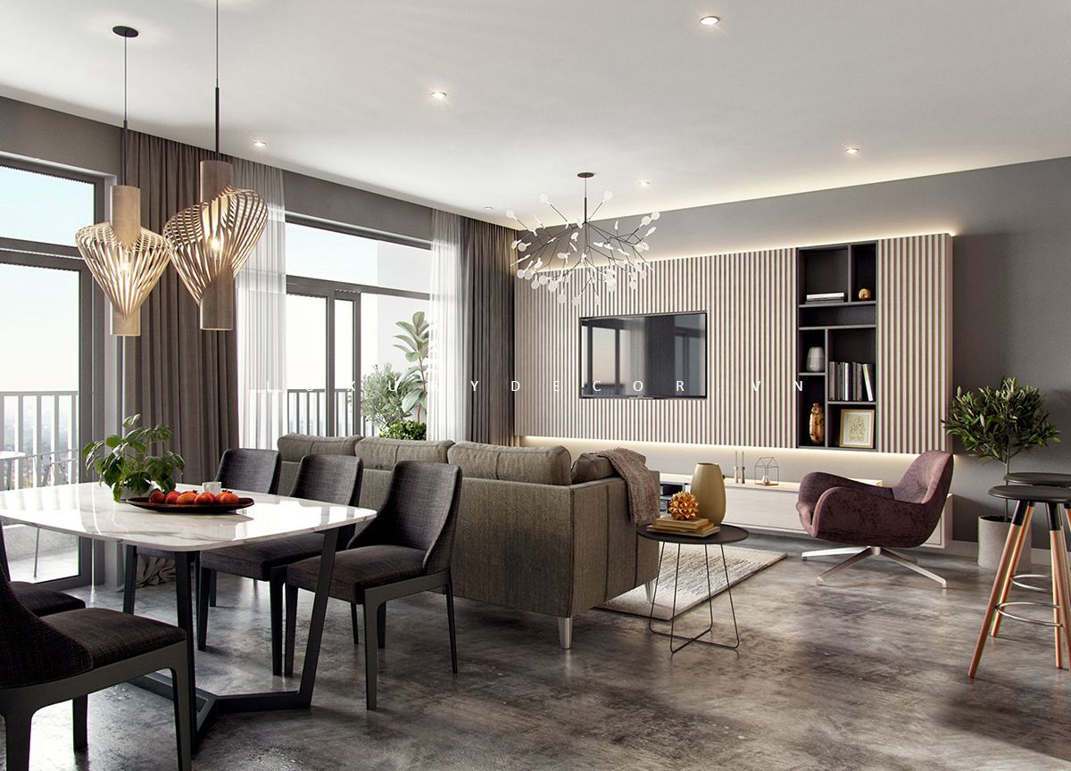 25 Ý tưởng thiết kế nội thất phòng khách chung cư nhỏ đẹp, cao cấp