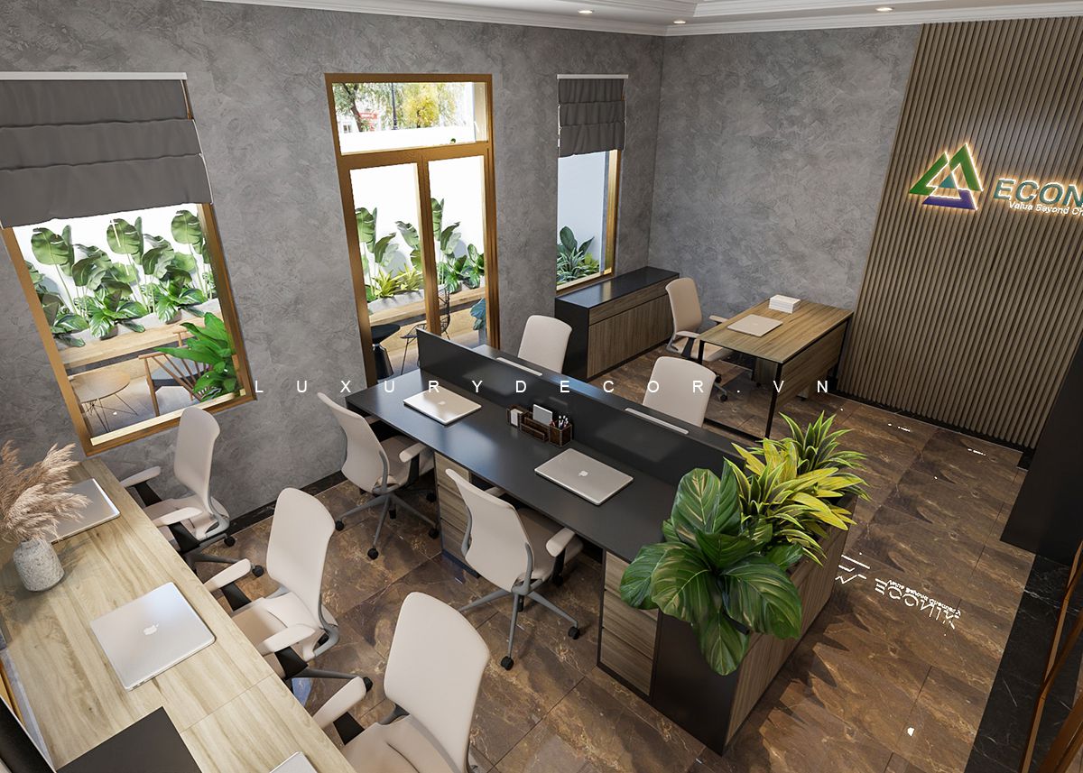 Thiết kế nội thất văn phòng tại Hà Nội Siêu đẹp với chi phí thấp